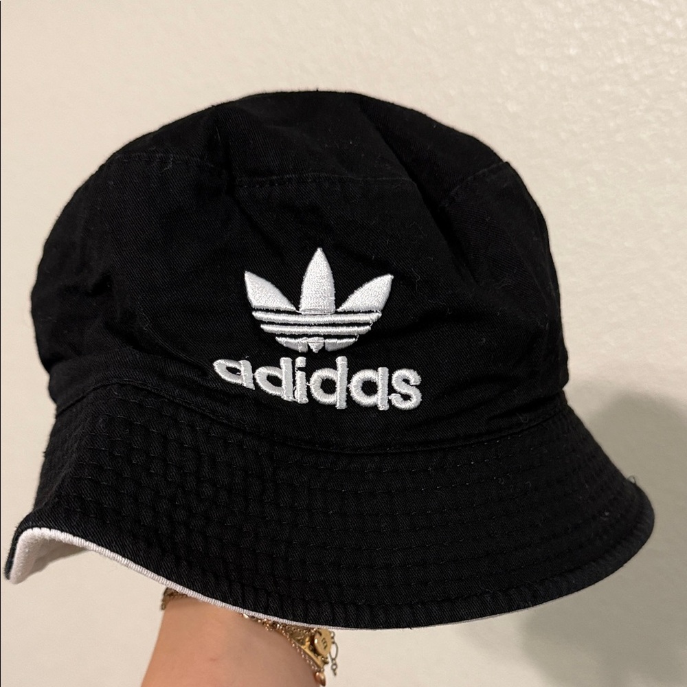Adidas Classic Black and White Bucket Hat